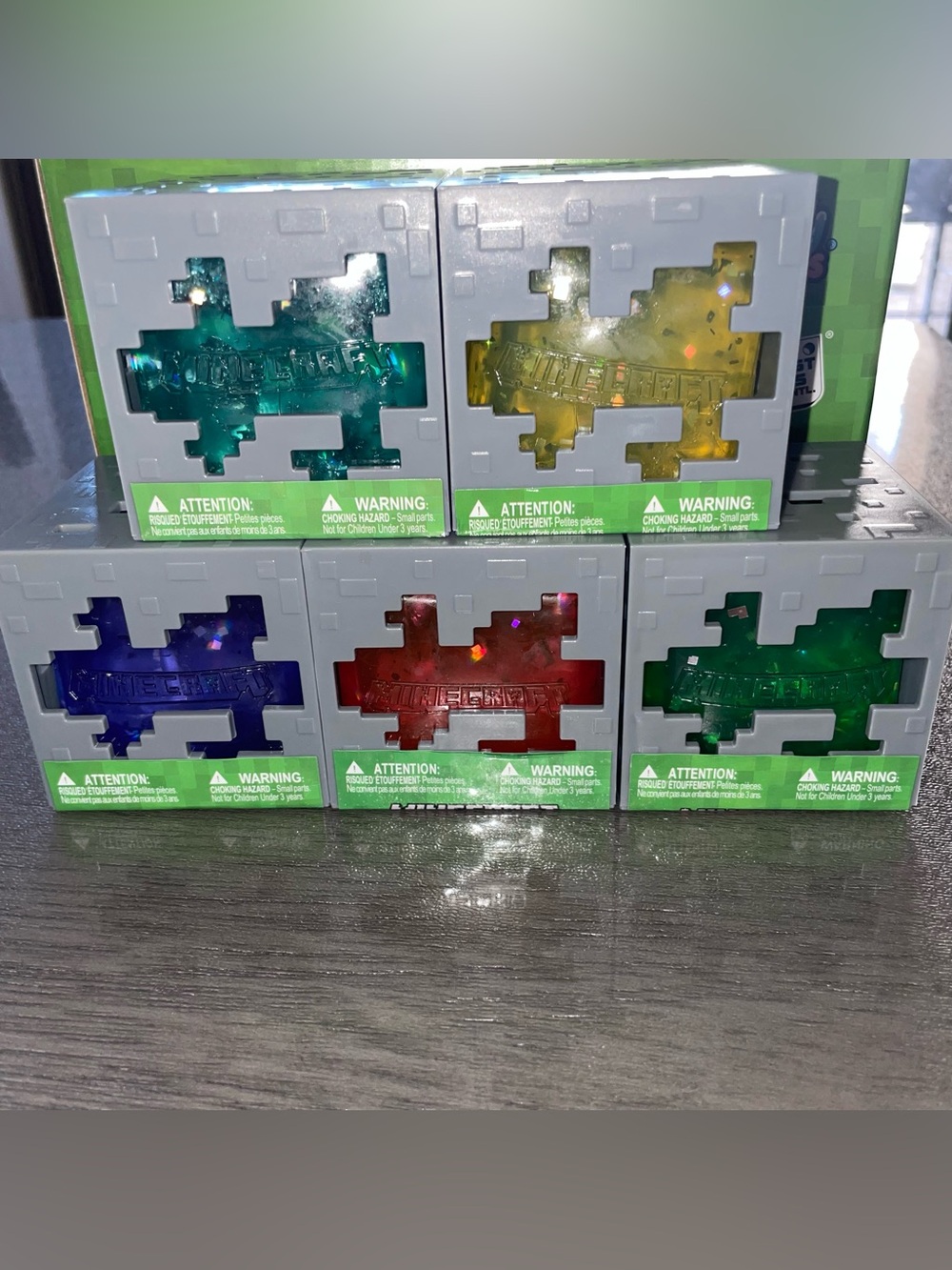 Minecraft Jelly Cubes Set